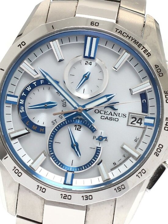 CASIO Oceanus Manta OCW-S4000F-7AJF Solar Powered Radio Men\'s Watch_939609 main image 10